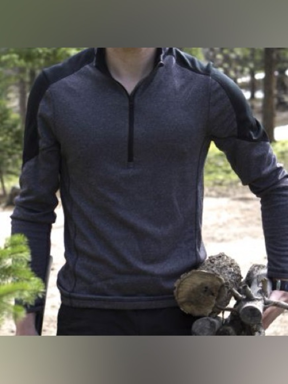 TRIPLE AUGHT DESIGN ALCHEMY HALF ZIP size medium